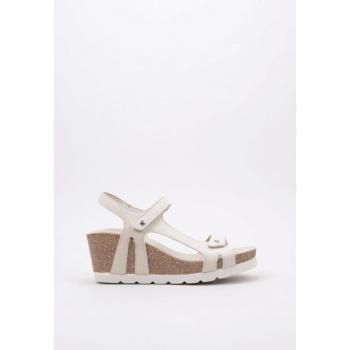 Sandalias Panama Jack Varel B3 Mujer Cuero Negro Cómodas