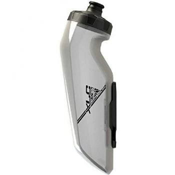 XLC MR-S12 BIDON Sistema FIDLOCK, Sport, Transparente (Transparente), 650ml
