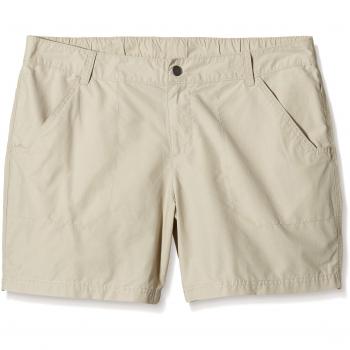 Columbia Arch Cape III S Pantalón Corto con Protección Solar 15, Mujer, Beige, 8