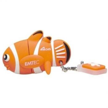 Emtec EKMMD4GM317 - Memoria USB de 4 GB, diseño Clown Fish