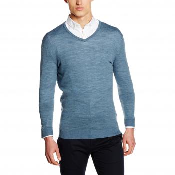 Selected Shdtower Merino V-neck Noos-suéter Hombre