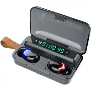 Auriculares TWS F9 Inalámbricos Bluetooth V5.0 Estéreo HD con Pantalla LED y Micrófono 2000mAh