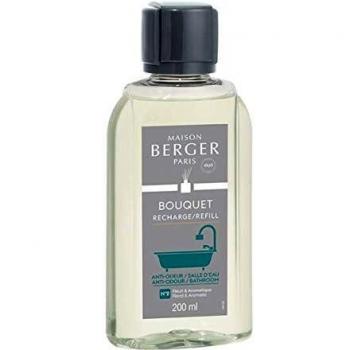 Lampe Berger Recarga Anti Olor Baño 200ml - Recarga para difusor de aromas, fragancia acuática, 200 ml