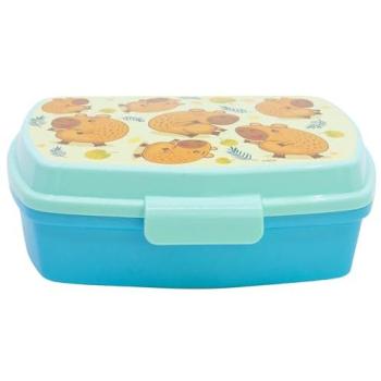 Sandwichera Rectangular Capibara Fiambrera Infantil para Merienda y Almuerzo
