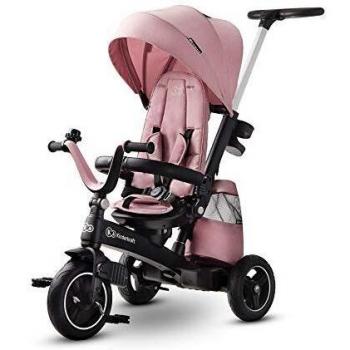kk KinderKraft KKRETWIPNK0000 Tricycle EASYTWIST mauvelous pink - Baby, Unisex Infantil, Rosa