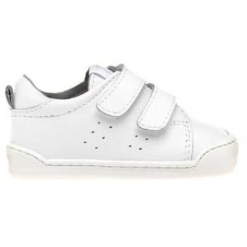 Zapatillas Deportivas Casual para Bebés MTNG KIDS - Piel Blanca con Cierre Adherente y Punta Redonda