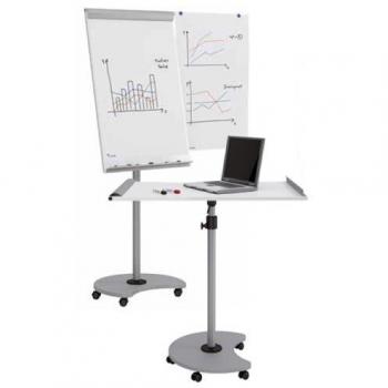 Flipchart Transformable Rocada 68x104 cm - Pizarra Magnética y Mesa de Dibujo Regulable