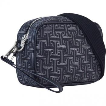 Project X Paris Monogrammed Small Crossbody Bag for Men - Black
