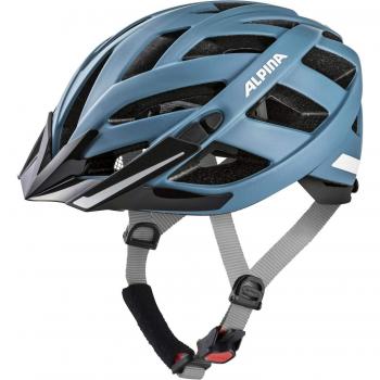 ALPINA Panoma 2.0 City – Casco de Bicicleta, Primavera/Verano, Unisex Adulto, Color Blue Reflective, tamaño 56-59 cm