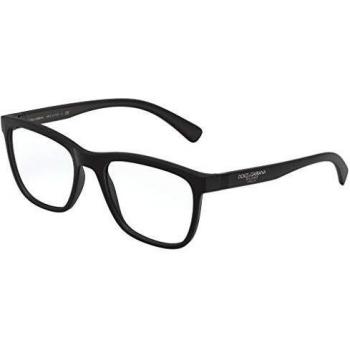 Dolce & Gabbana marco óptica DG5047 2525 de plástico negro tamaño de 54 mm de hombre