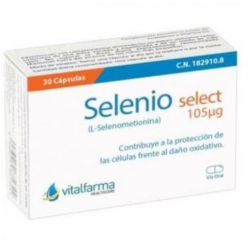 Vitalfarma Selenio Select 105 Mcg 30 Cápsulas