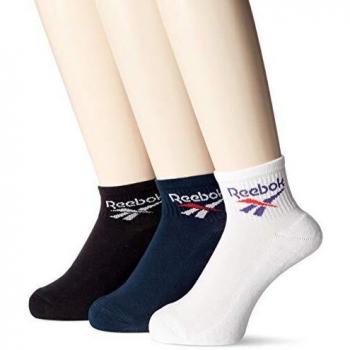 Reebok Cl Lost & Found Calcetines, Unisex Adulto, Negro