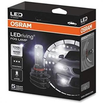 Lámpara de Niebla LED OSRAM LEDriving H10 (Doble) - 12V, Bombilla Proyector 9645CW