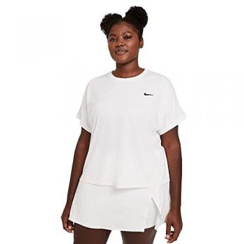Nike Dri-Fit Victory Court T-Shirt for Women - White
