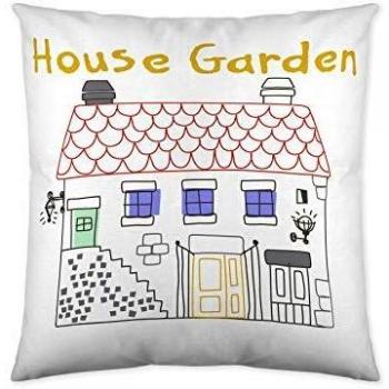 Icehome S2800498 Funda de Cojín Garden House, 60 X 60 Cm