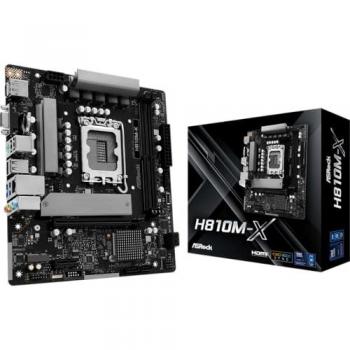 Placa Base ASRock H810M-X mATX HDMI/DP DDR5 LGA 1851 USB 3.2