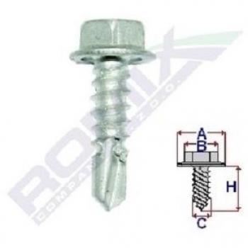 Tornillo para chapa ROMIX ROM C60165, 10 piezas, tipo de tornillo: tornillo para chapa