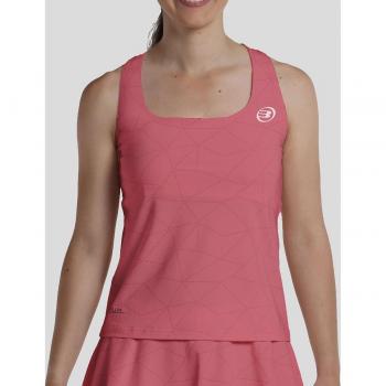 Camiseta Bullpadel Estas Mujer - Diseño y Funcionalidad Premium - Tejido de Punto Jersey de Nylon Flexible con Tecnología Drylum