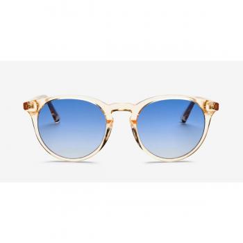 Messy Weekend NEW DEPP Champagne Azules 51 Lentes de Sol Para Hombre Amarillos