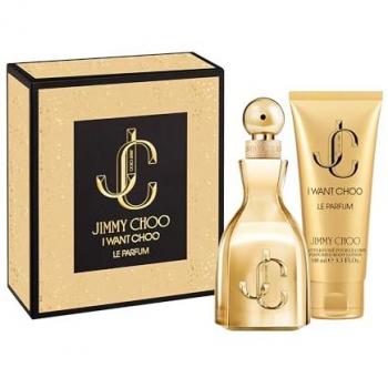 Jimmy Choo I Want Choo Le Parfum Spray 60ml Gift Set, includes Eau De Parfum 60ml and Body Lotion 100ml