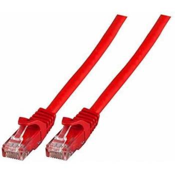Cable de red Cat6 U/UTP 1m Rojo LSZH