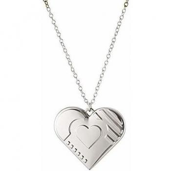 Georg Jensen 2019 Christmas Ornament, Heart - Palladium Plated