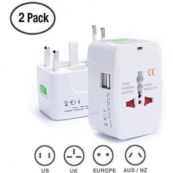 yugee® Adapteur Universel, transformador International toma de viaje todo-en-uno