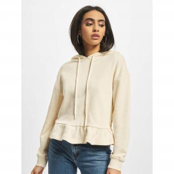 Ladies Organic Volants Hoodie in Whitesand