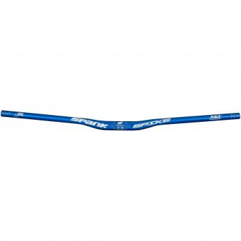 Spank Spike 800 Race Bar, XGT, 31.8 mm, Shot Peen Brazo, Unisex, Spike 800 Race Bar, XGT, 31.8 mm, shotpeen, Azul, 50 mm