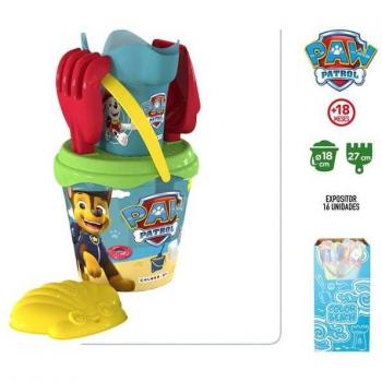 Set Cubo de Playa Paw Patrol + Accesorios