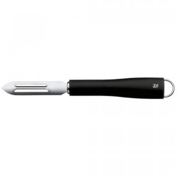 WMF 1875816040 Black Line - Pelador con gancho, color negro