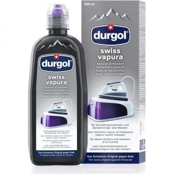 Durgol Swiss Vapura descalcificador especial central vapor, plancha, 500 ml, 4823