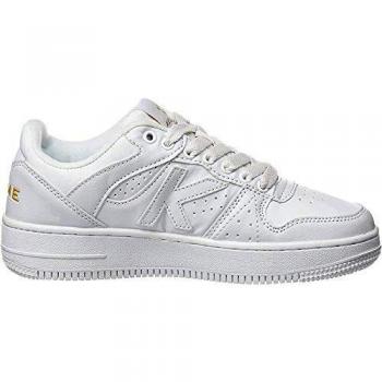 Kelme White Retro Basket Hi-Top Sneakers for Men