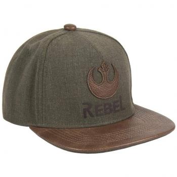 ARTESANIA CERDA Gorra Visera Plana Star Wars Rebel, Niños, Verde, M