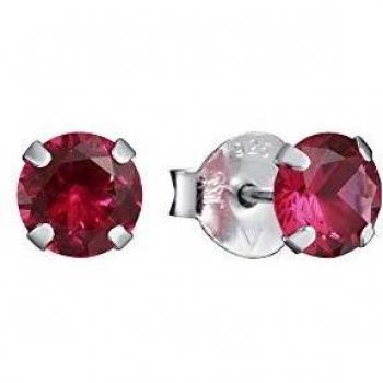 VICEROY PENDIENTES PLATA DE LEY CRISTAL ROJO PRESION 5035E000-57