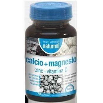 Calcio + Magnesio + Zinc + Vitamina D - 90 Comprimidos - Naturmil Dietmed