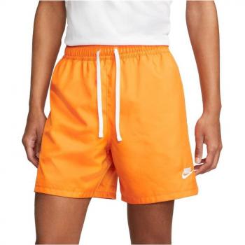 Nike Men's Essentials Woven Lined Swim Shorts - Kumquat/White, Size XL
