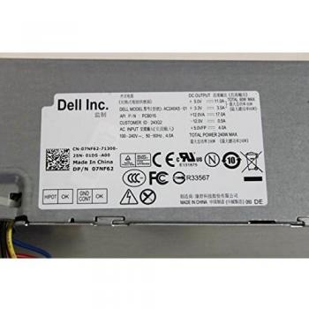 Fuente de Poder DELL 240W, 100V-240V, Formato Slim, Corrección Activa del Factor de Potencia, No Redundante, Acbel Polytech Inc