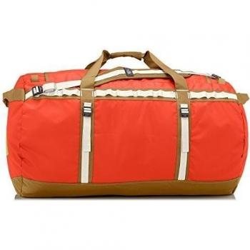 North Face Base Camp Duffel - Bolsa de viaje unisex, color rojo, talla M