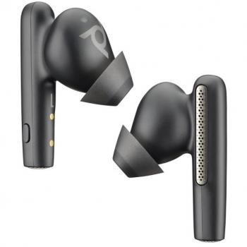 Poly Voyager Free 60 UC Wireless Bluetooth Headset with Basic Charge Case - Carbon Black