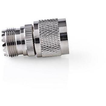 Adaptador de Antena N Macho a PL259 Hembra 10 Piezas Metalizado 75 Ohm