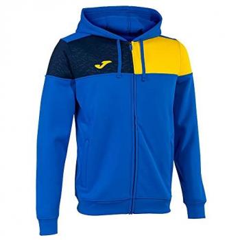 Chaqueta con capucha Joma Crew V hombre/niño royal amarillo marino