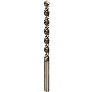 Ruko 253050 - Broca helicoidal larga DIN 340, TL 3000 HSS Co 5 Cobalto, rectificada, con autocentrado, 5 mm, conjunto de 10