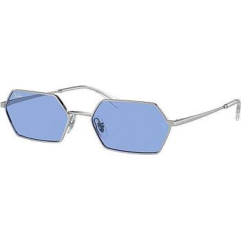 Ray-Ban Yevi RB3728 003/80 58 Men's Sunglasses Silver Size 58