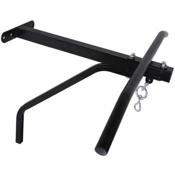CCLIFE Soporte para saco de boxeo con barra de dominadas Barra de dominadas soporte saco boxeo