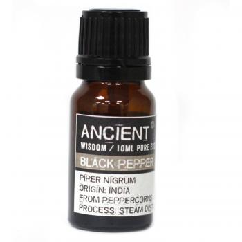 Natural and Pure Essential Oil 10 ML - Grey / Piper Nigrum (Black Pepper Essential Oil)