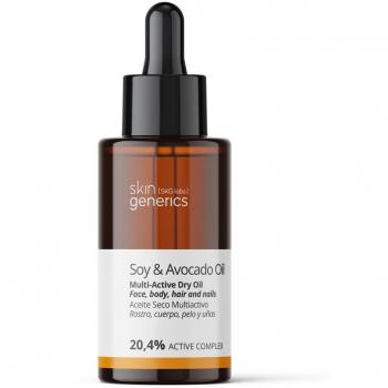 Aceite seco multiactivo de soja y aguacate