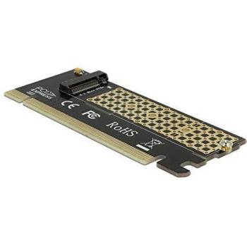 Tarjeta PCI Express x16 a 1 NVMe M.2 Key M para Servidores - Controlador de Almacenamiento Delock 90300