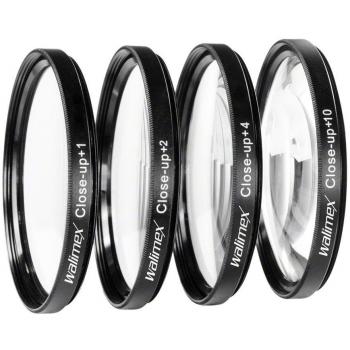 Walimex - Juego de lentes para primeros planos especial para macrofotografía