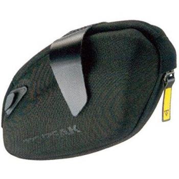 TOPEAK DynaWedge Strap Mount Bolsa para sillín, Unisex Adulto, Negro, 14 x 4.5 x 10.5, 0.35 L